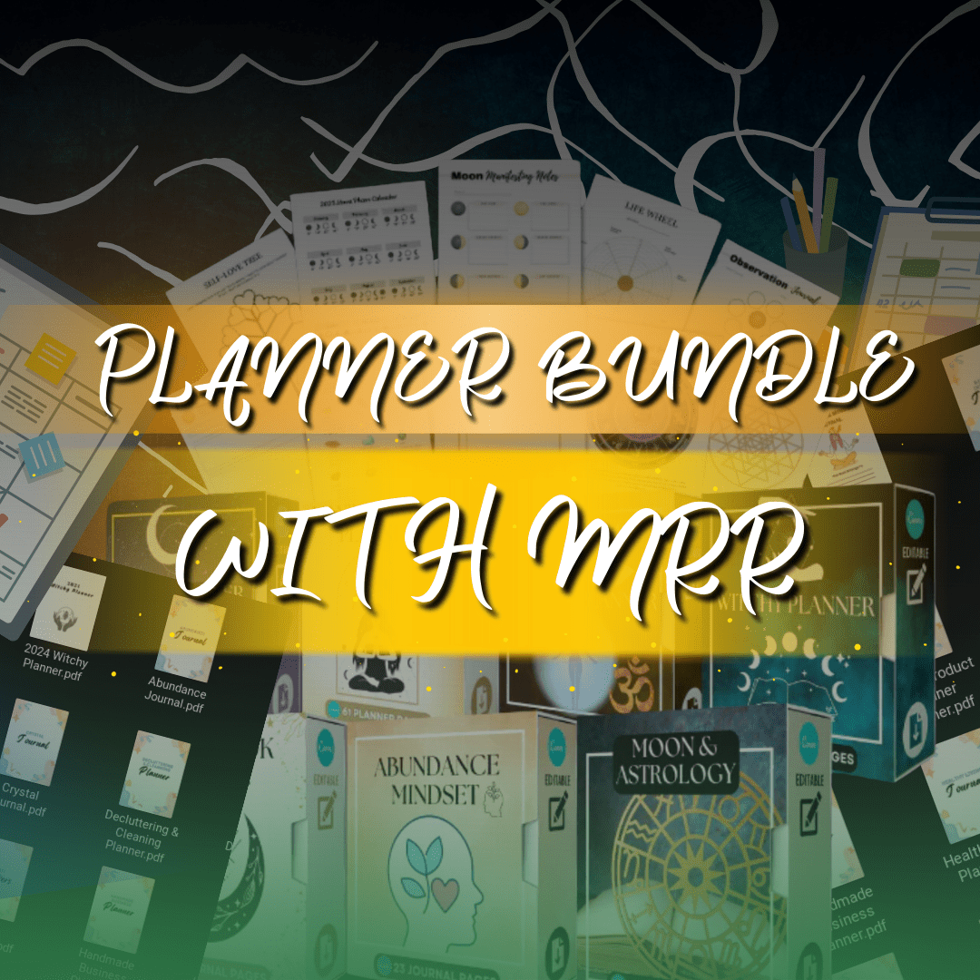 Planner Linux Planner Bundle - MRR - Digilinux